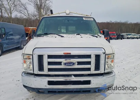 2012 Ford Econoline E250 Van z USA, uszkodzony, nr VIN 1FTNE2EW1CDA83645